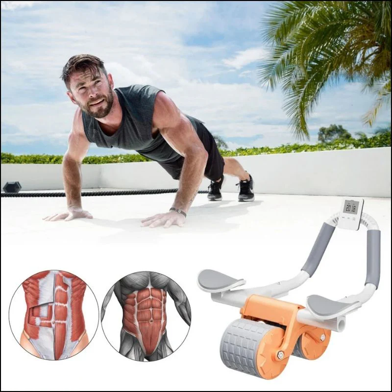 RODILO PARA ABDOMINALES CON DOBLE SOPORTE