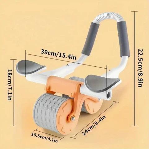 RODILO PARA ABDOMINALES CON DOBLE SOPORTE