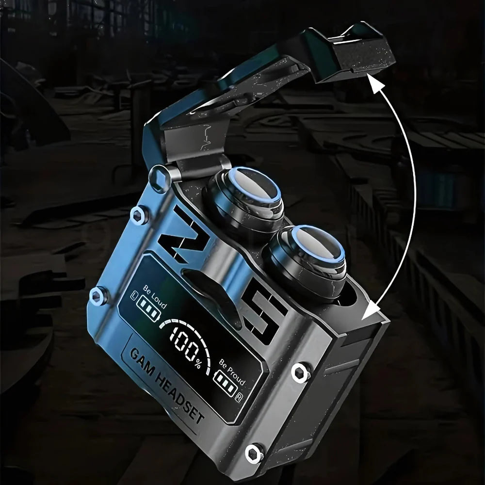 🎧 Auriculares Inalámbricos M25 – Sonido potente, estilo gamer y libertad total 🎧