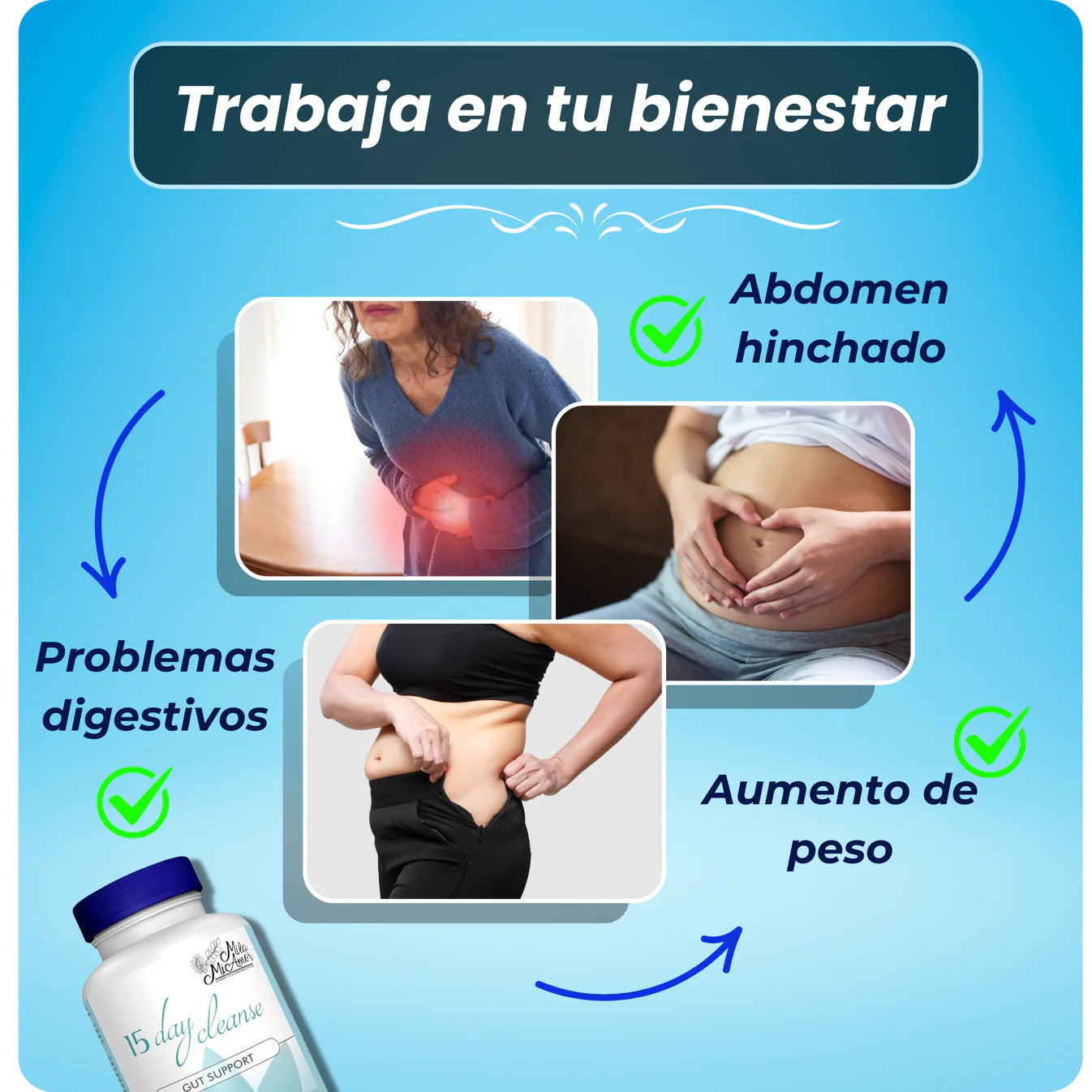 15 DAYS CLEANSE - ELIMINA TOXINAS REDUCTOR