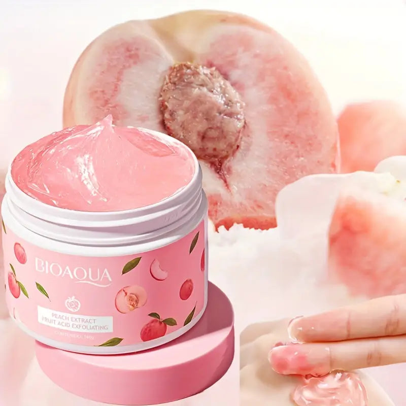 Exfoliante Facial de Melocotón – Limpieza profunda