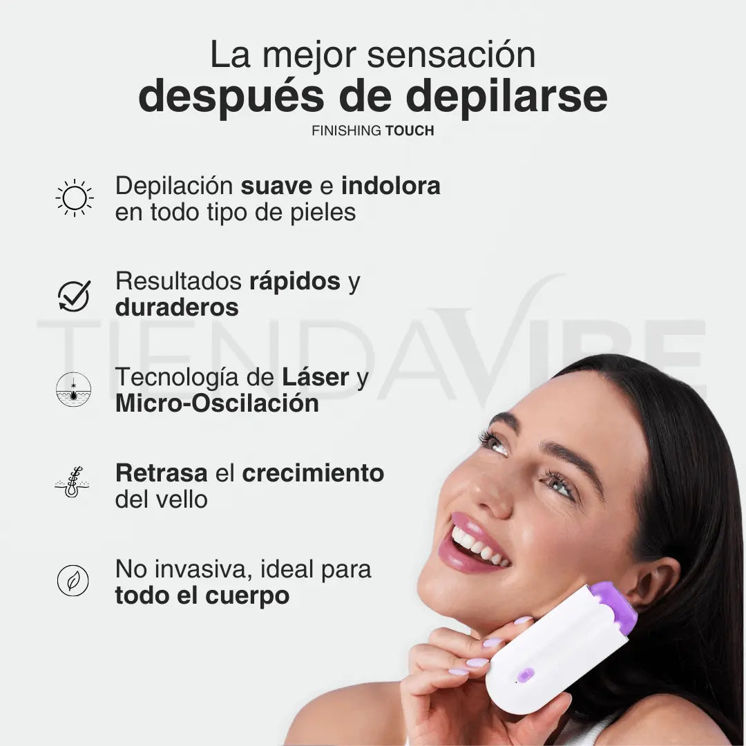 Depiladora Laser - Elimina el vello de raiz & cuida tu piel