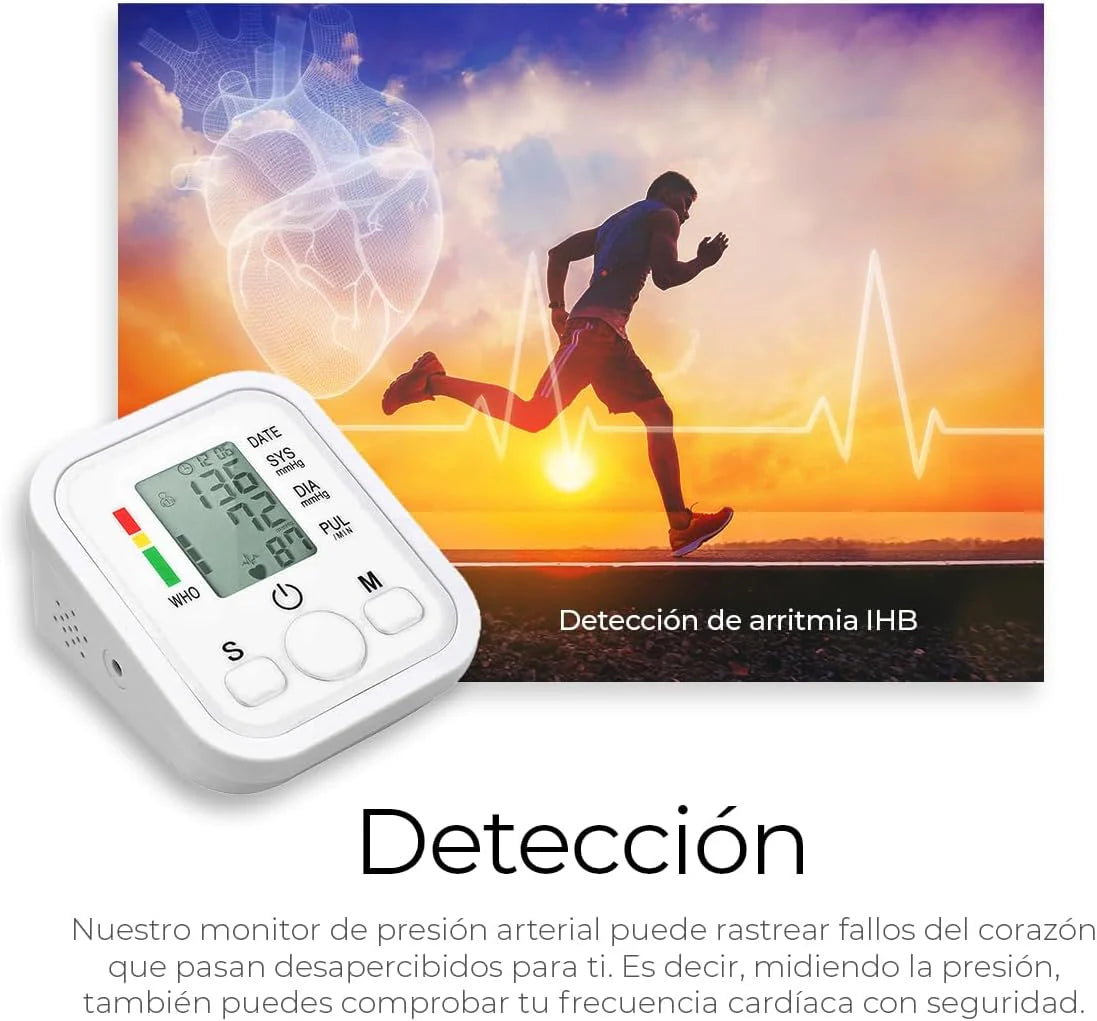 Monitor de Presión Arterial Digital en Muñeca