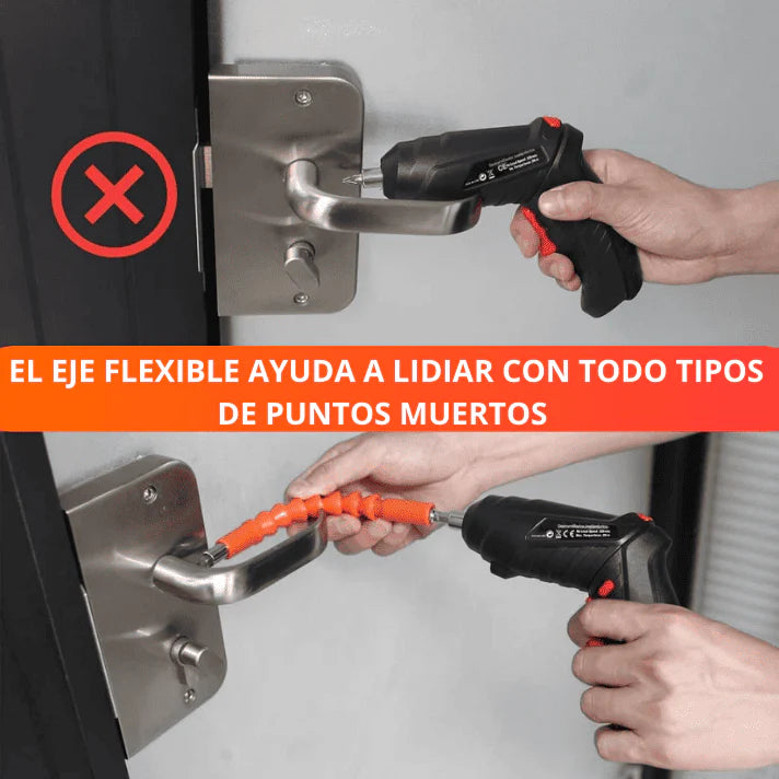 DESTORNILLADOR INALAMBRICO 47 PIEZAS + Envio GRATIS