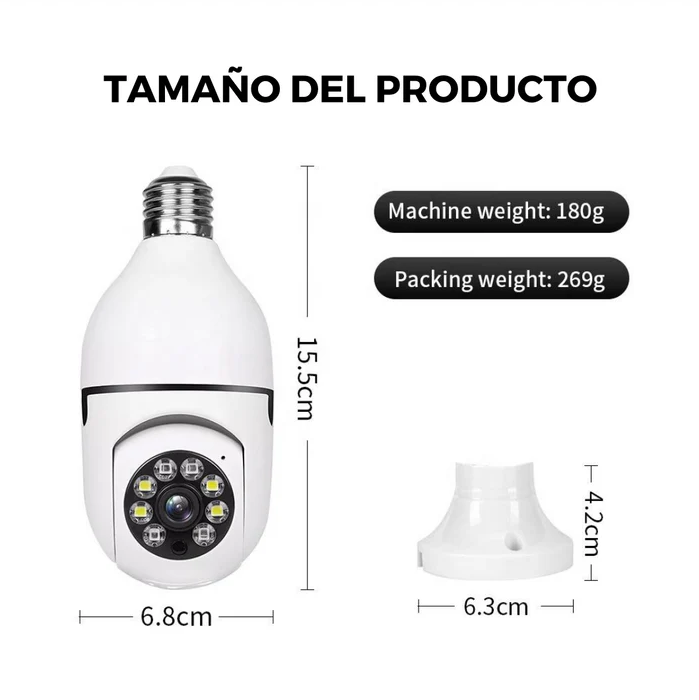 Cámara de seguridad Inteligente ORIGINAL con WIFI