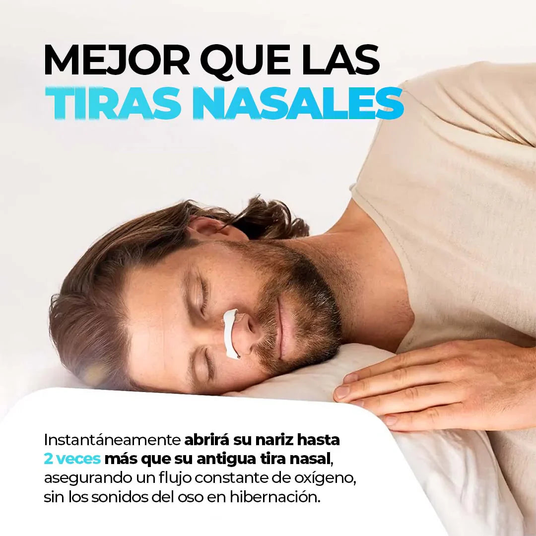 Tiras Magnéticas para Respirar Mejor y Eliminar Ronquidos