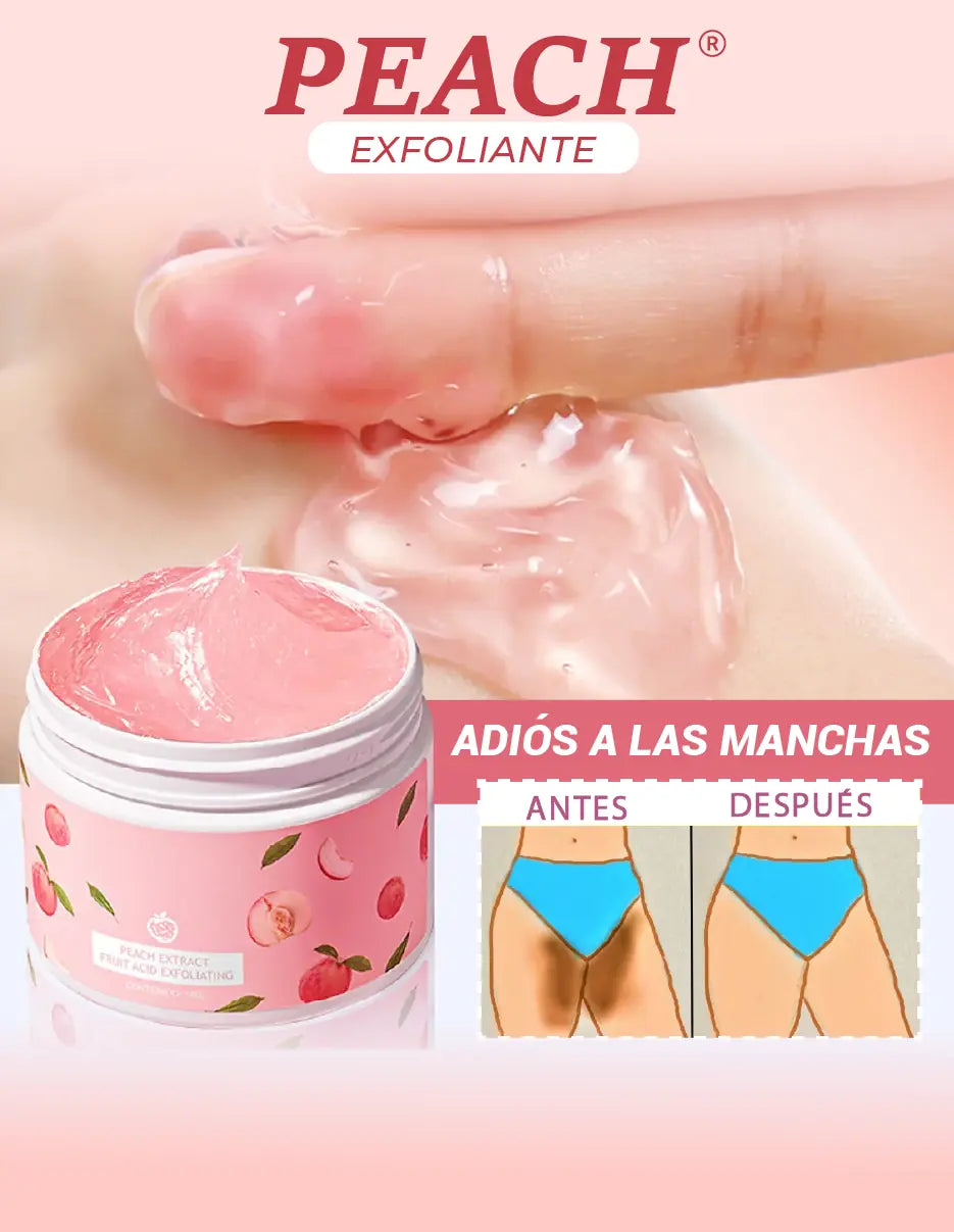 Exfoliante Facial de Melocotón – Limpieza profunda