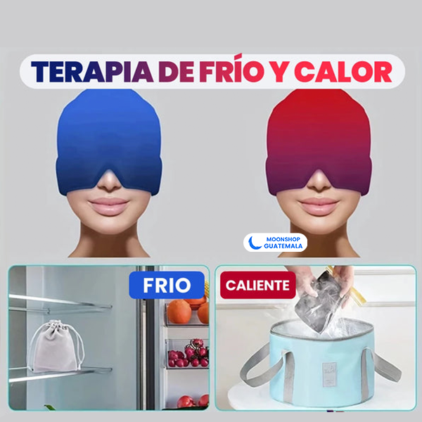 GORRO GEL para Dolor de Cabeza y Migraña - Alivio Instantáneo ✨
