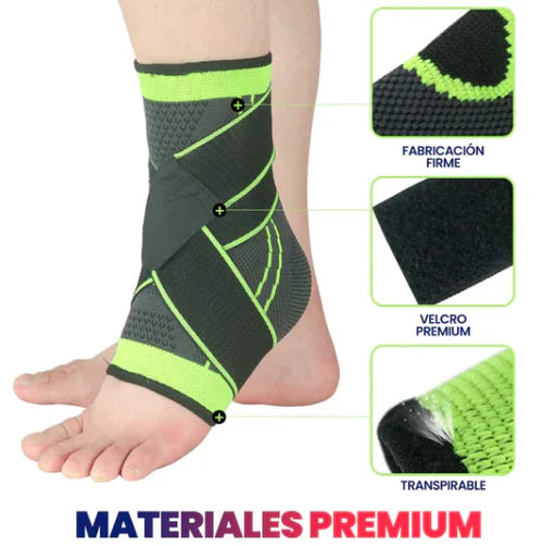 Tobillera Deportiva Ajustable - Alivia dolor y previene lesiones