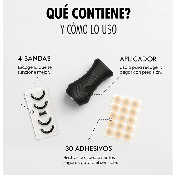 Tiras Magnéticas para Respirar Mejor y Eliminar Ronquidos