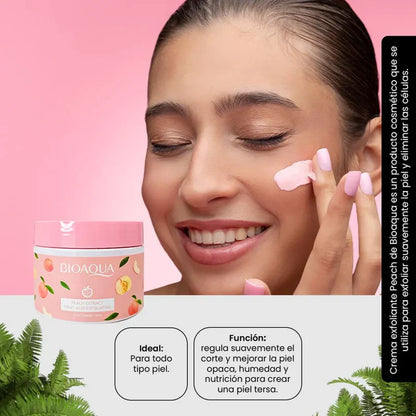 Exfoliante Facial de Melocotón – Limpieza profunda