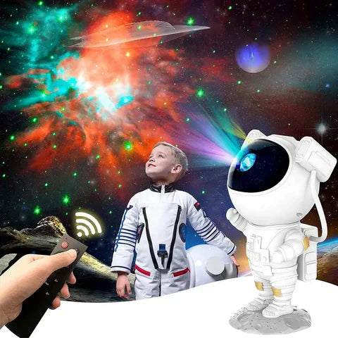 Proyector De Galaxias Astronauta – Un universo de estrellas en tu habitación
