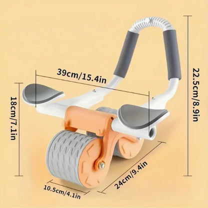 RODILO PARA ABDOMINALES CON DOBLE SOPORTE