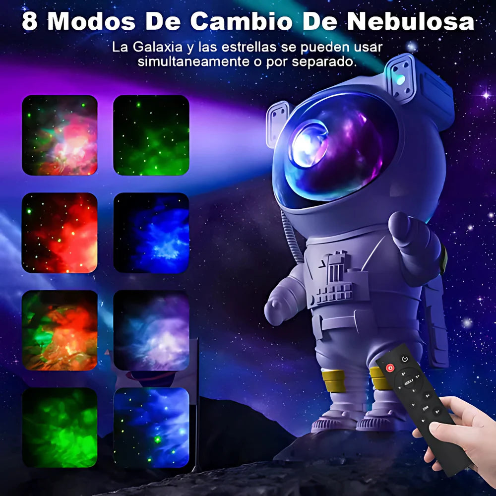 Proyector De Galaxias Astronauta – Un universo de estrellas en tu habitación