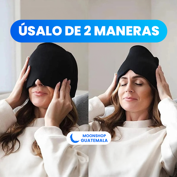 GORRO GEL para Dolor de Cabeza y Migraña - Alivio Instantáneo ✨