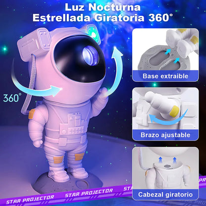 Proyector De Galaxias Astronauta – Un universo de estrellas en tu habitación
