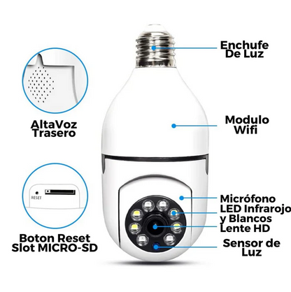 Cámara de seguridad Inteligente ORIGINAL con WIFI