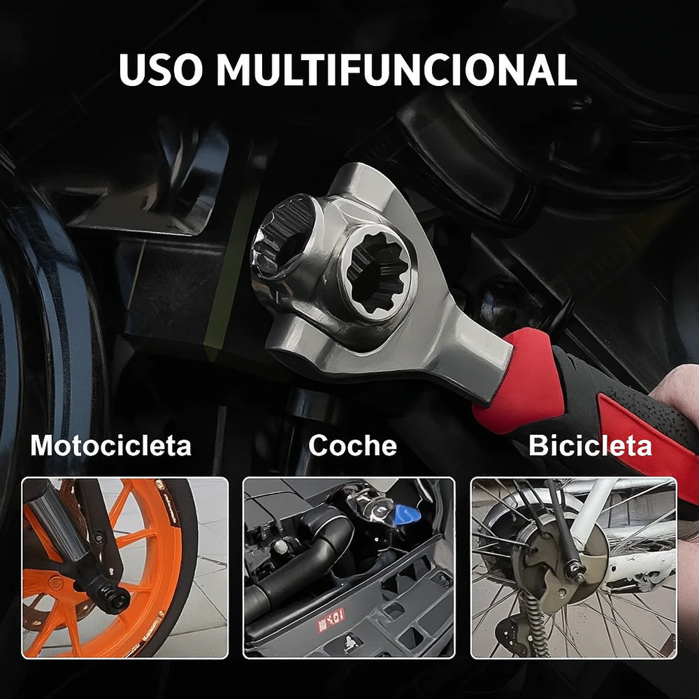 La Solución Ligera y Completa: 48 Herramientas en una Sola Llave