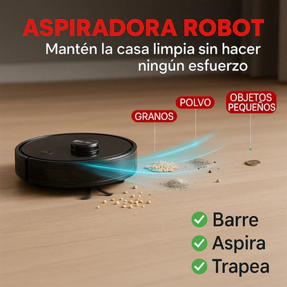 ASPIRADORA ROBOT 3 EN 1 + ENVIO GRATIS 🏠✨