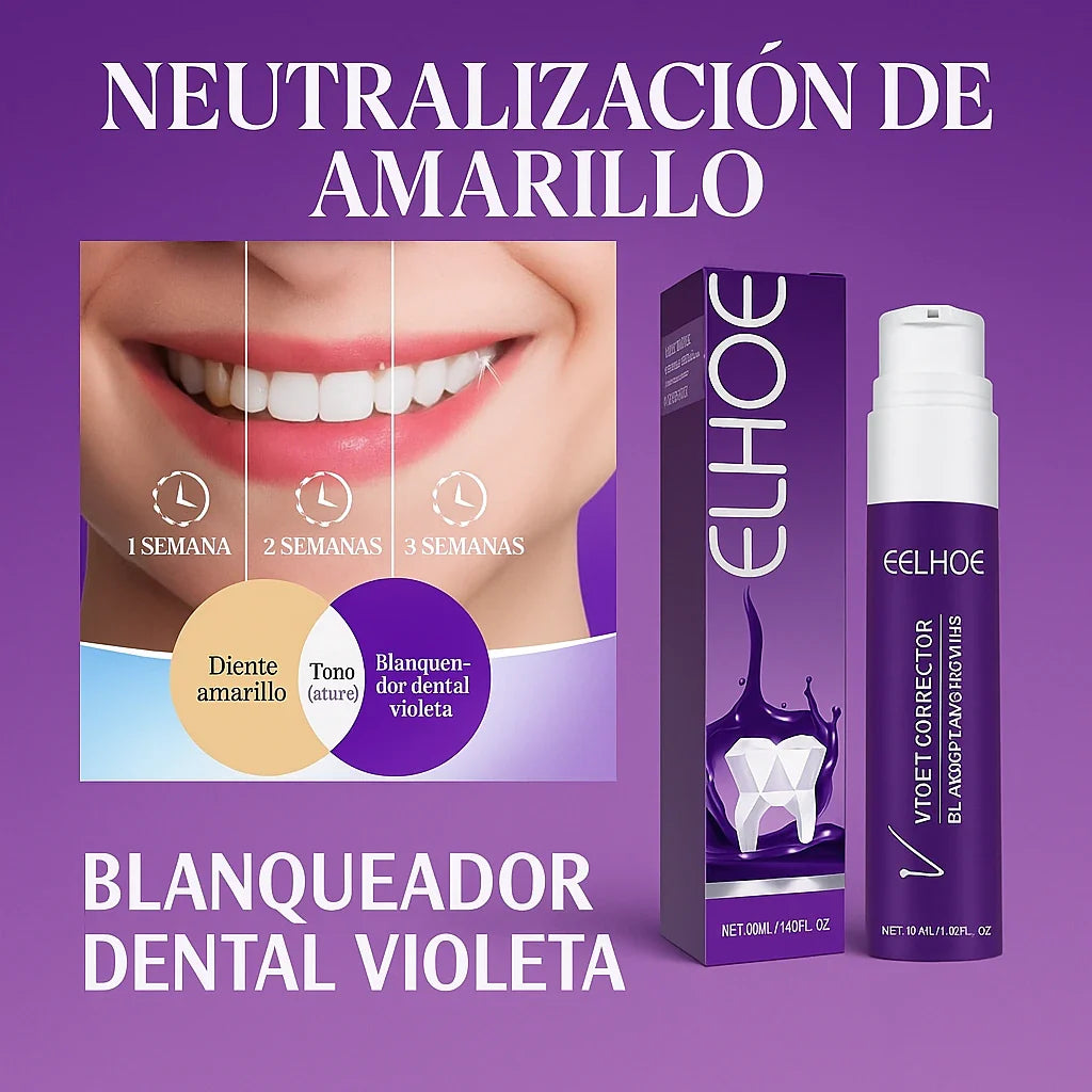 Blanqueador dental : ¡Dientes blancos al instante!🦷