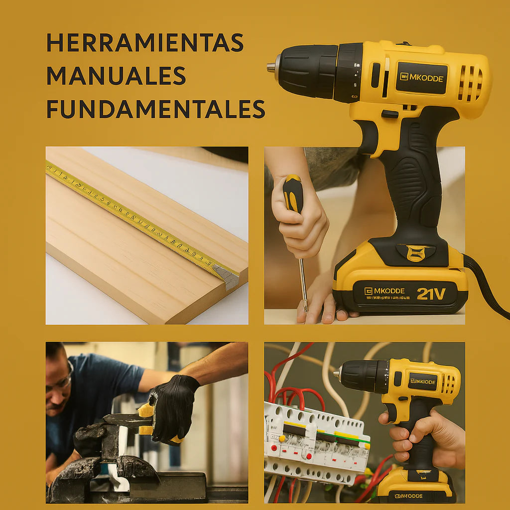 Taladro Inalámbrico Amarillo de Doble Batería + Envio GRATIS