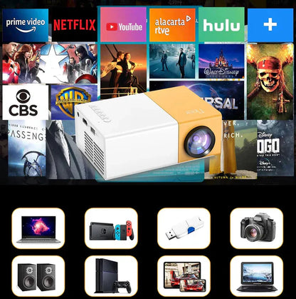 MINI PROYECTOR – Cine en casa donde quieras