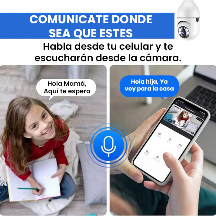 Cámara de seguridad Inteligente ORIGINAL con WIFI