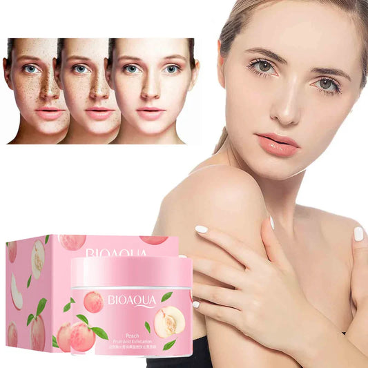 Exfoliante Facial de Melocotón – Limpieza profunda