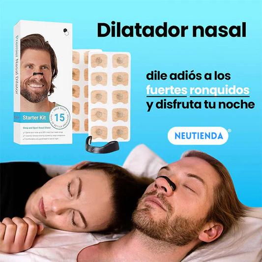 Tiras Magnéticas para Respirar Mejor y Eliminar Ronquidos