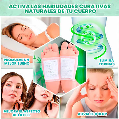 Parches Desintoxicantes – 10 UNIDADES – Limpia tu cuerpo mientras duermes