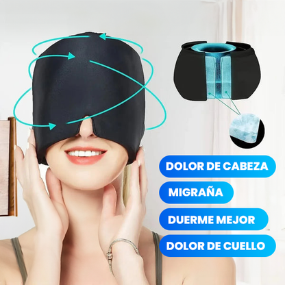 GORRO GEL para Dolor de Cabeza y Migraña - Alivio Instantáneo ✨